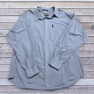 Chaps light blue Long-Sleeve Button-Up Dress Shirt xl